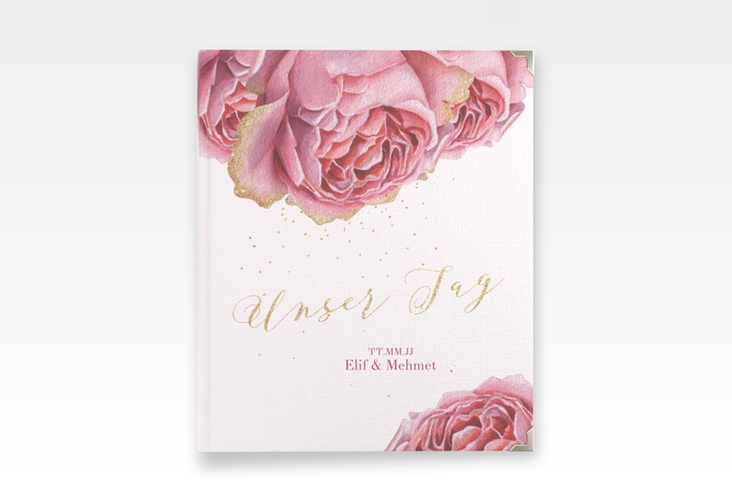 Hochzeitsalbum Cherie 21 x 25 cm rosa