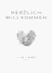 Willkommensschild Poster Fingerprint 50 x 70 cm Poster lila schlicht mit Fingerabdruck-Motiv