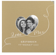 Klick: Details zu Gästebuch Selection Hochzeit "Herzensbund" anzeigen Gästebuch Selection Hochzeit Herzensbund Leinen-Hardcover weiss