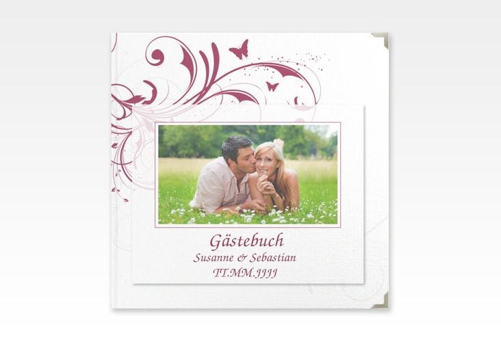 Gästebuch Selection Hochzeit Palma Leinen-Hardcover