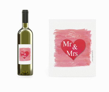 Klick: Details zu Etichette vino matrimonio collezione Fuerteventura anzeigen Etichette vino matrimonio collezione Fuerteventura Etikett Weinflasche 4er Set rosa