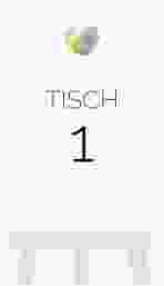 Tischnummer Hochzeit Fingerprint Tischaufsteller gruen schlicht mit Fingerabdruck-Motiv