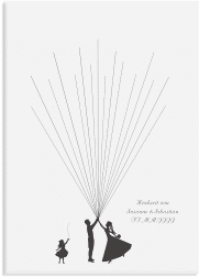 Wedding Tree Leinwand Ballons Beatrice Girl (bis 200 Gäste)