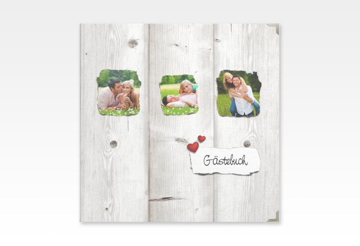Gästebuch Selection Hochzeit Reichenhall Leinen-Hardcover weiss