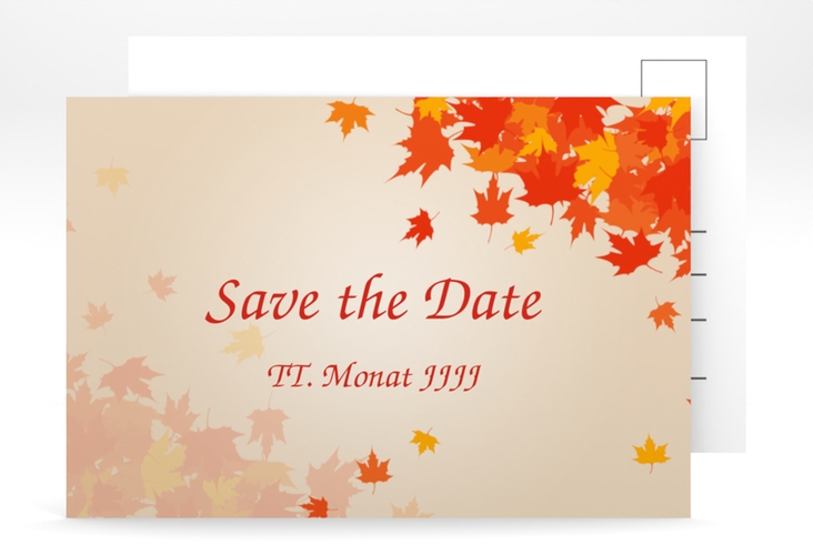 Save the Date-Postkarte Zwiesel A6 Postkarte hochglanz