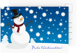 Klick: Details zu Weihnachtskarte "Snowy" anzeigen Weihnachtskarte "Snowy"