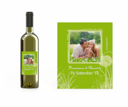 Klick: Details zu Etichette vino matrimonio collezione Murcia anzeigen Etichette vino matrimonio collezione Murcia Etikett Weinflasche 4er Set verde
