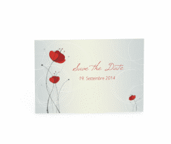 Klick: Details zu Biglietti Save the Date collezione Madrid anzeigen Biglietti Save the Date collezione Madrid A6 Postkarte argento