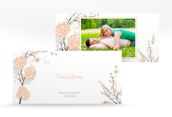 Hochzeitseinladung Salerno Einsteckkarte