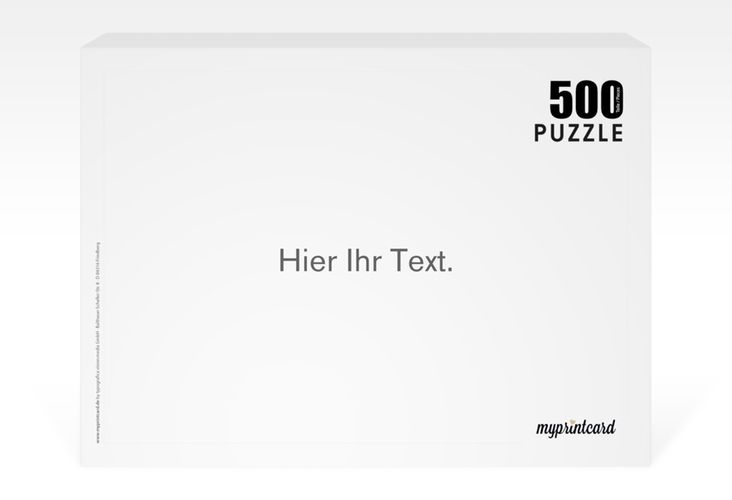 Blanko Puzzle 500 Teile 500 Teile