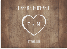Klick: Details zu Willkommensschild Hochzeit "Wood" anzeigen Willkommensschild Hochzeit "Wood" 70 x 50 cm Leinwand braun