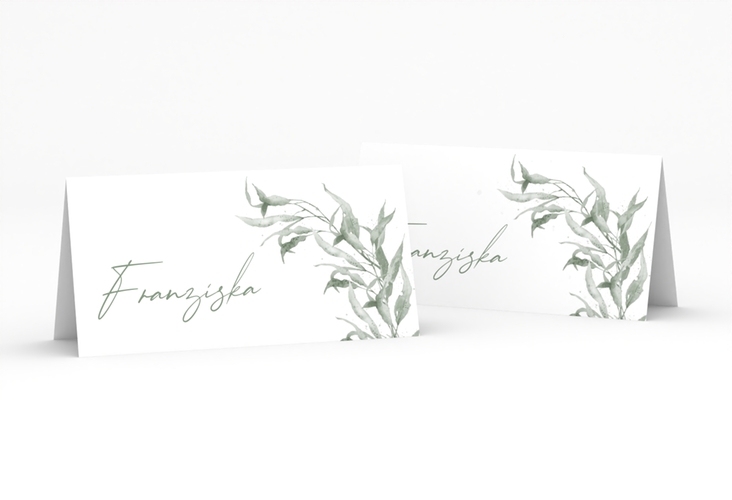 Tischkarte Hochzeit Eucalyptus Green Tischkarten