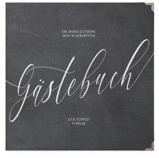Gästebuch Selection Geburtstag "Board"