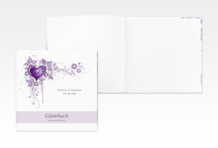 Gästebuch Creation Hochzeit Triest 20 x 20 cm, Hardcover