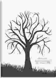 Wedding Tree Leinwand Hochzeitsbaum Henry (bis 200 Gäste)