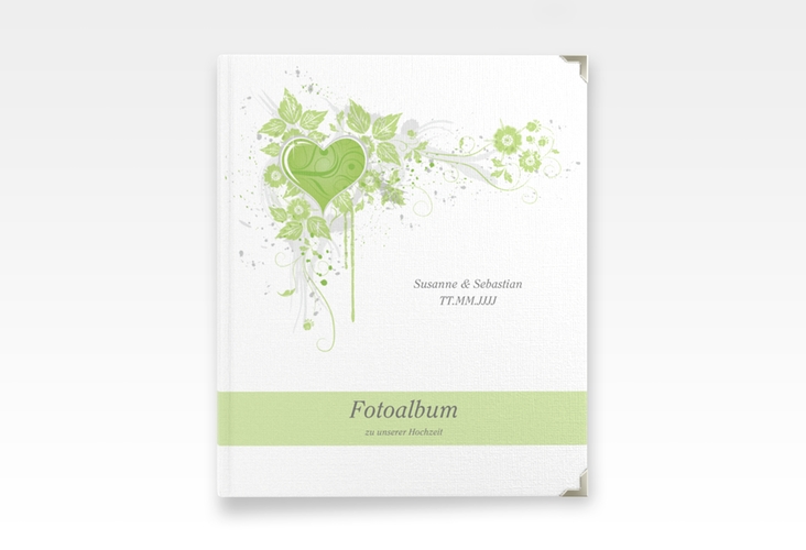Hochzeitsalbum Triest 21 x 25 cm gruen