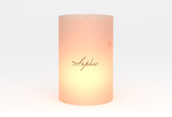 Windlicht Hochzeit Purity Windlicht apricot