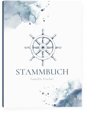 Stammbuch A5 "Steuerrad"