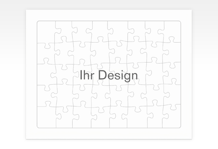 Blanko Puzzle 40 Teile 40 Teile