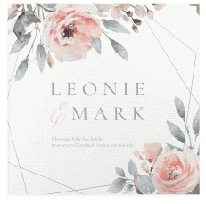 Klick: Details zu Gästebuch Selection Hochzeit "Perfection" anzeigen Gästebuch Selection Hochzeit Perfection Leinen-Hardcover weiss mit rosa Rosen