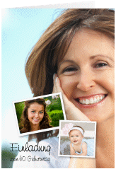 Einladung 60. Geburtstag "Friedolin/Frieda"