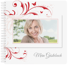 Gästebuch Geburtstag "Papillon"