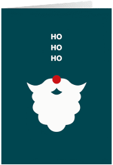 Weihnachtskarte "Santaclaus"