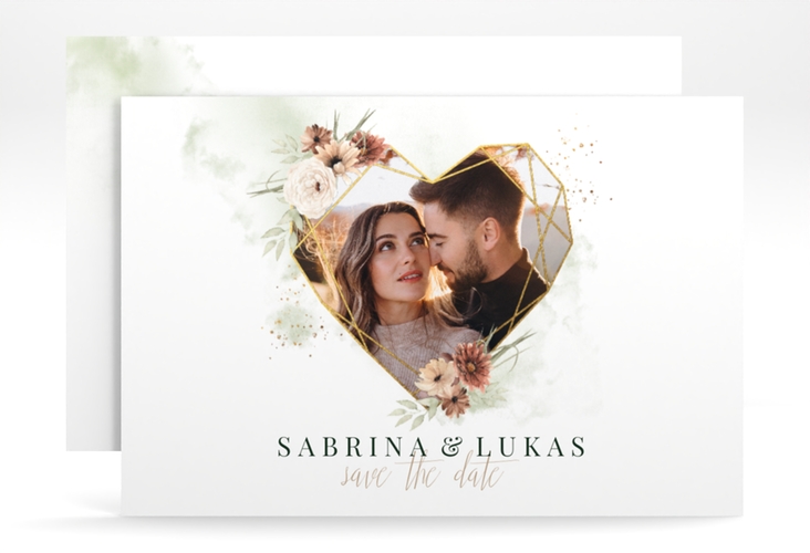 Save the Date-Karte Odeur A6 Karte quer
