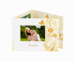 Klick: Details zu Inviti matrimonio collezione Ravenna anzeigen Inviti matrimonio collezione Ravenna A6 doppelt geklappt