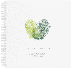 Klick: Details zu Trautagebuch Hochzeit "Fingerprint" anzeigen Trautagebuch Hochzeit "Fingerprint" Trautagebuch Hochzeit pink