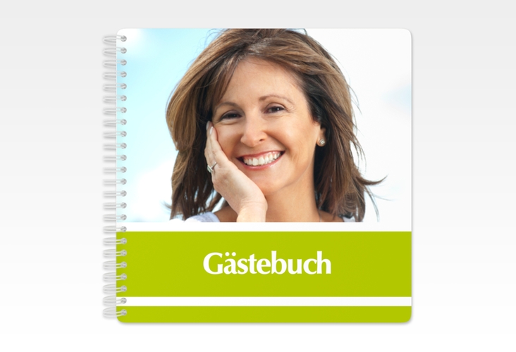 Gästebuch Geburtstag Gerd/Gerda Ringbindung mit Foto