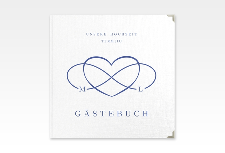 Gästebuch Selection Hochzeit Infinity Leinen-Hardcover