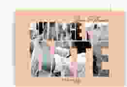 Change the Date-Karte Hochzeit Letters A6 Karte quer apricot