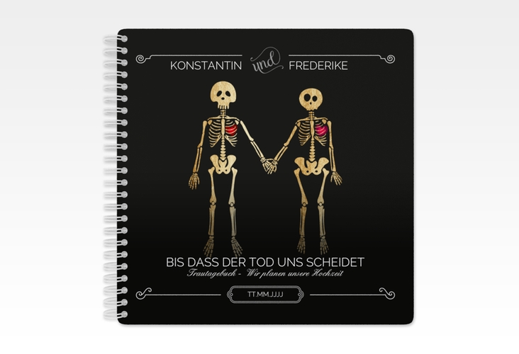 Trautagebuch Hochzeit Bones Trautagebuch Hochzeit schwarz