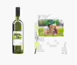 Etichette vino matrimonio collezione Salerno Etikett Weinflasche 4er Set giallo