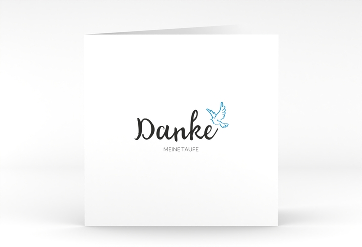 Danksagung Taufe Belief quadr. Klappkarte