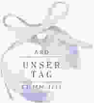 Geschenkanhänger Hochzeit Blush Geschenkanhänger, rund lila