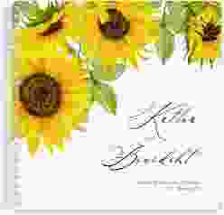 Gästebuch Hochzeit "Sonnenblume"
