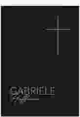 Danksagungskarte Trauer "Schlichtes Kreuz"