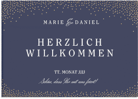 Klick: Details zu Willkommensschild Leinwand "Glitter" anzeigen Willkommensschild Leinwand "Glitter" 70 x 50 cm Leinwand weiss