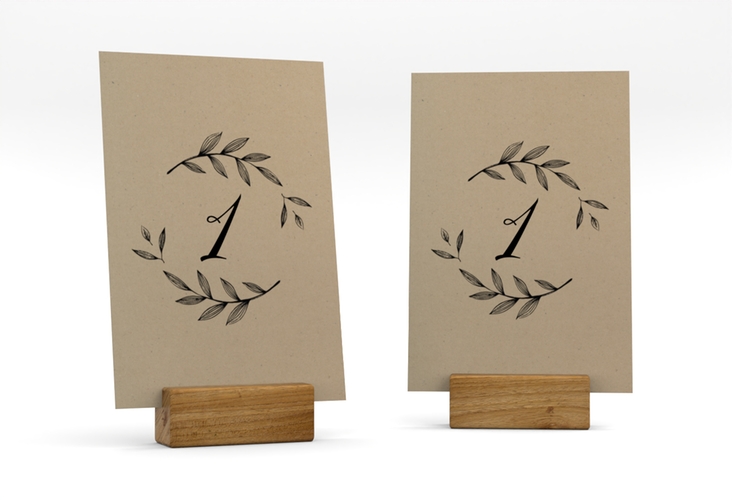Tischnummer Hochzeit Naturelove Tischaufsteller