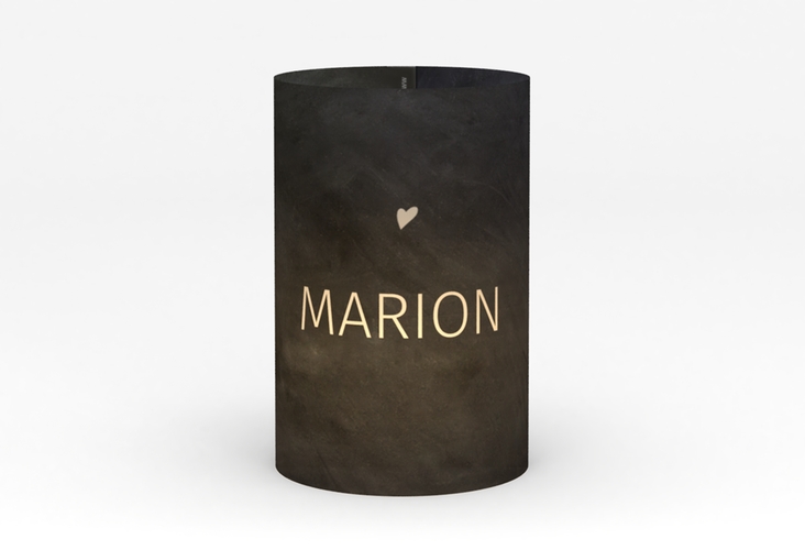 Windlicht Hochzeit Chalkboard Windlicht schwarz