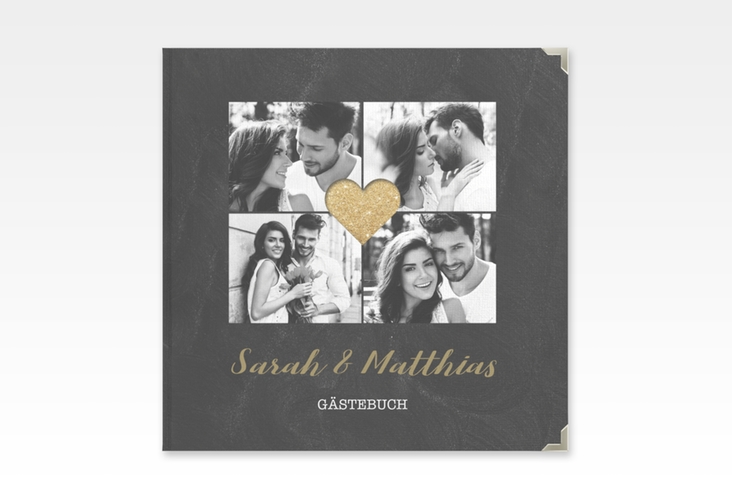 Gästebuch Selection Hochzeit Sparkly Leinen-Hardcover