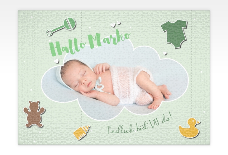 Fotopuzzle 1000 Teile Babywolke 1000 Teile