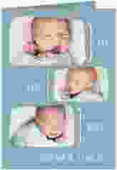 Geburtskarte "Sleepy"
