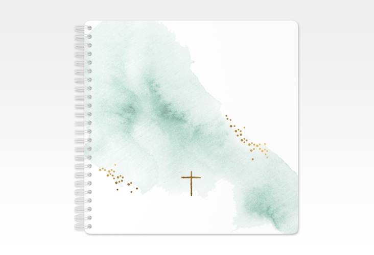 Gästebuch Konfirmation Sacrament Ringbindung mint