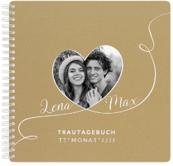 Klick: Details zu Trautagebuch Hochzeit "Herzensbund"" anzeigen Trautagebuch Hochzeit "Herzensbund"" Trautagebuch Hochzeit schwarz