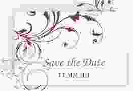 Save the Date-Karte Hochzeit "Palma"