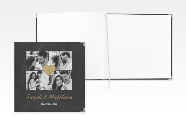 Gästebuch Selection Hochzeit Sparkly Leinen-Hardcover
