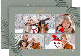 Weihnachtskarte "Festtagsstimmung"